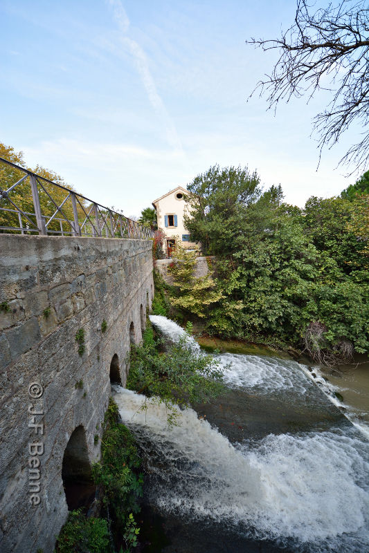 Epanchoir des patiasses et ouvrages sur la Cesse - Canal du Midi