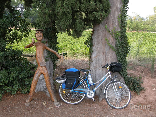 Boire un petit coup avant de reprendre son vélo !