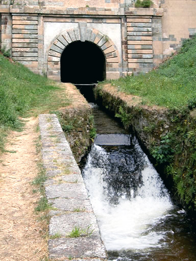 Rigole de la Montagne - Voûte de Vauban, côté Ouest