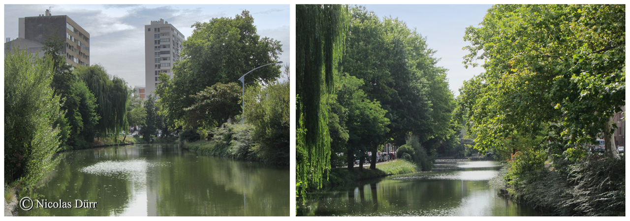 Le bief des Minimes-Matabiau. Longueur : 1 km 260 et 3e bief du Canal du Midi. Altitude, 139 m. Le bief des Minimes et de l'ancien bief Matabiau ont été ramenés au même niveau lors du remaniement du canal à Toulouse dans les années 70.