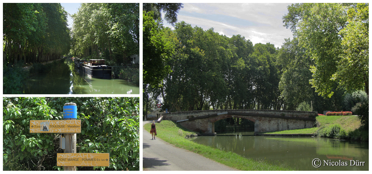 Le pont mange Pommes, ou du madron, élégant ouvrage datant des 17ème et 18ème siècle.