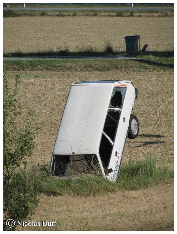 "Land Art" sur le bord du Canal