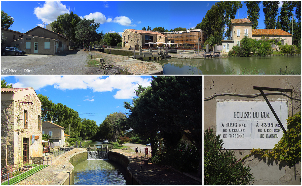 L'écluse et le moulin du Gua