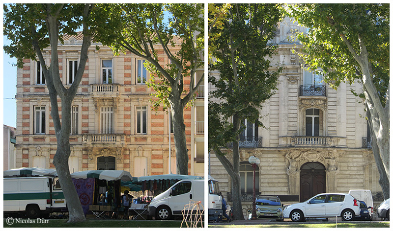 Façades sur le quai Vallière