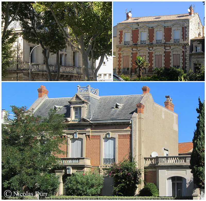 Façades sur le quai Victor Hugo