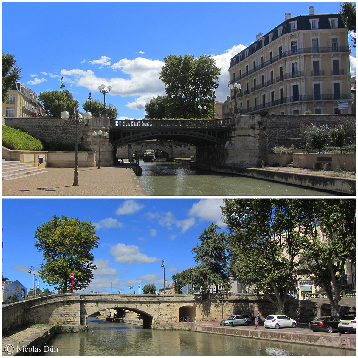 Le pont de la Concorde et le pont Voltaire
