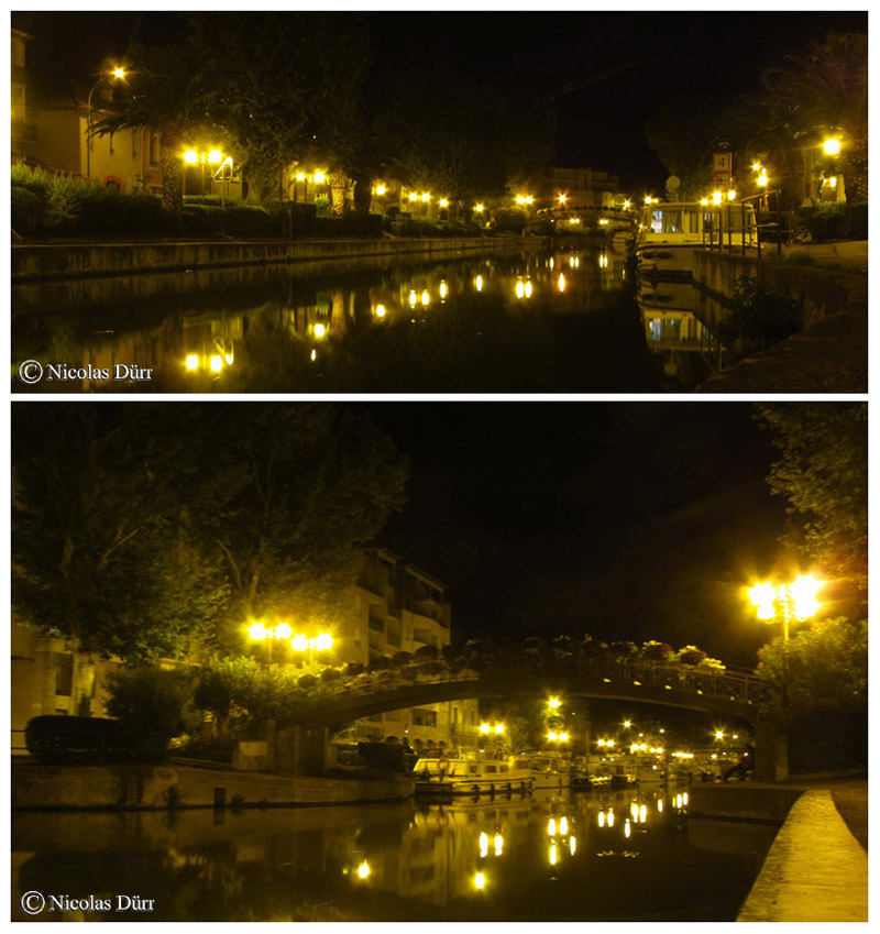 Nocturne sur le Pont Alsace-Lorraine, 2015