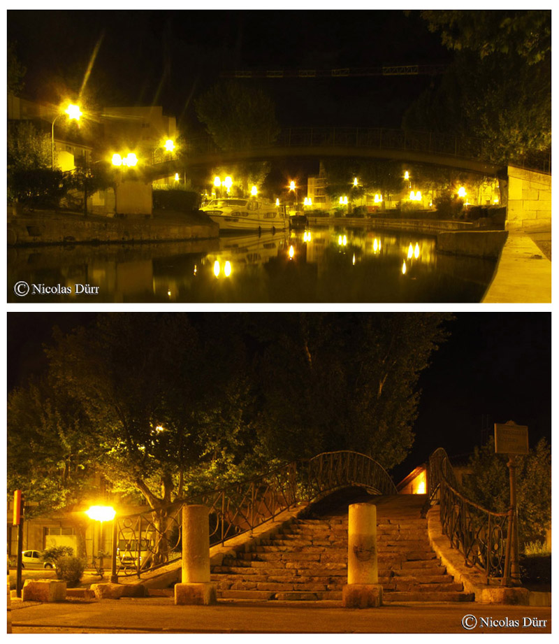 Nocturne sur le pont du Gua, 2015