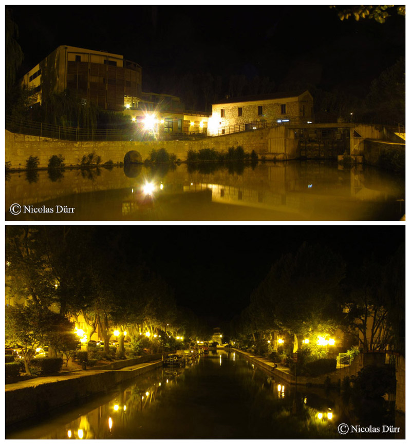 Nocturne à l'écluse du Moulin du Gua, 2015