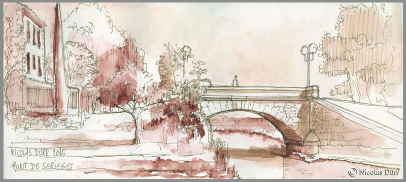 lavis-encre-sepia-pont-de-seriege-2015