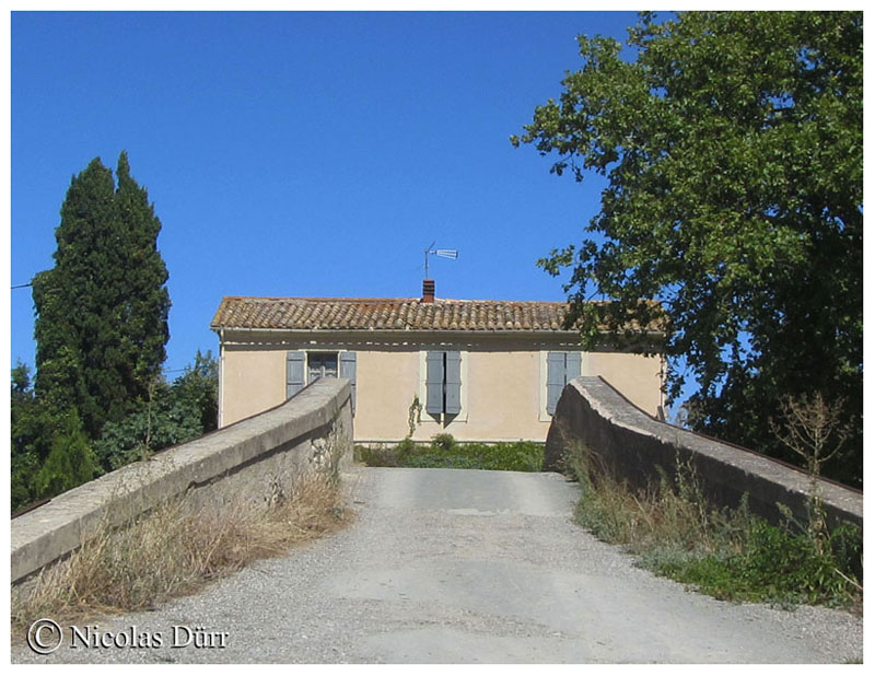 Le Pont Vieux d'Argeliers, août 2015