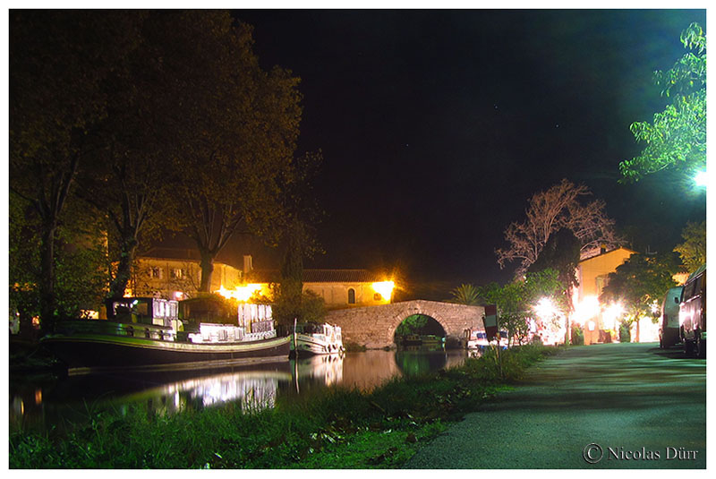 Nocturne sur le pont en amont, 2016