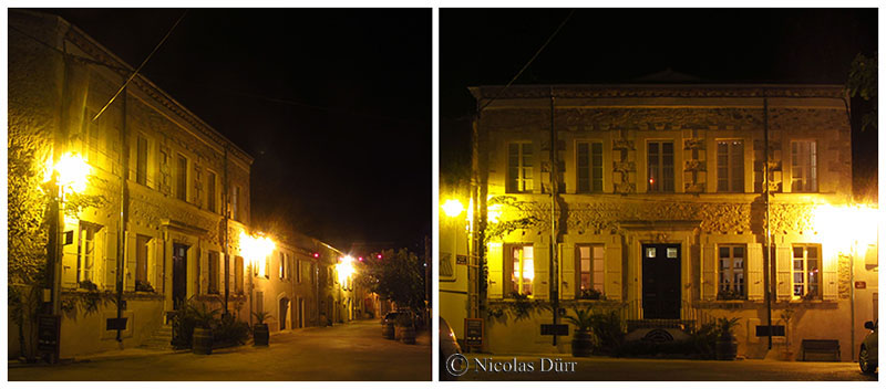 Nocturne sur la maison d'hôtes "La maison des escaliers", 2016