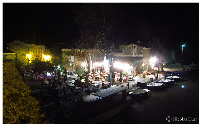 Nocturne sur les restaurants de la rive droite, 2016