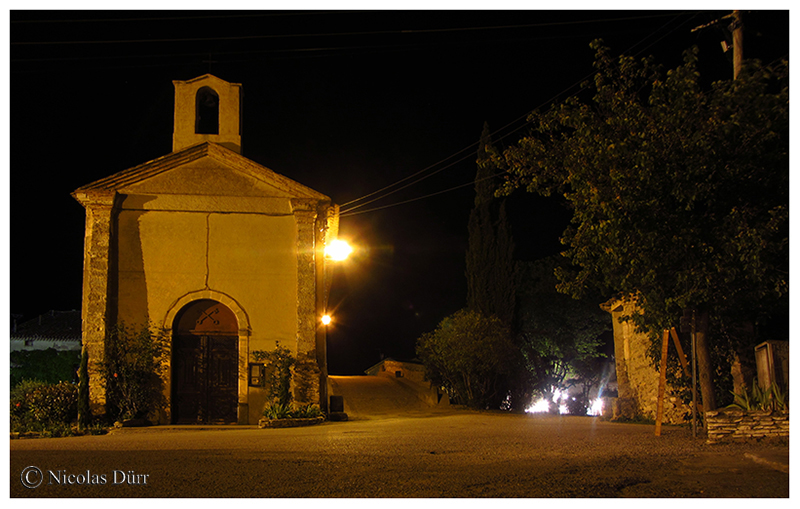 Nocturne sur la chapelle, 2016