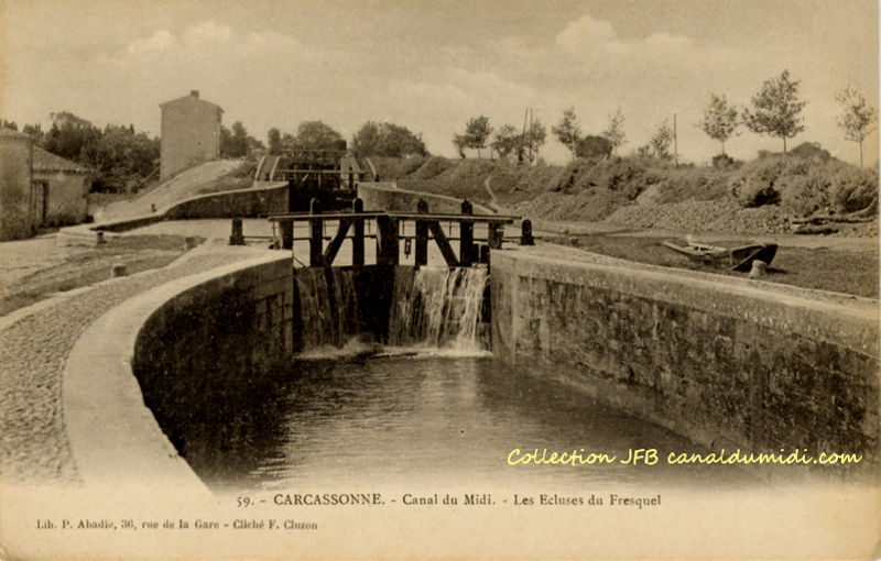 Carcassonne : Écluses du Fresquel