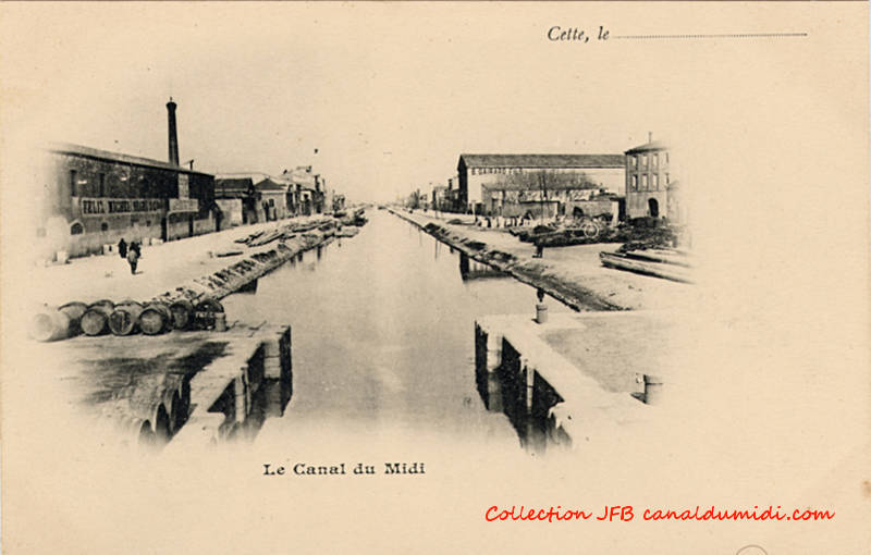Sète : Le canal